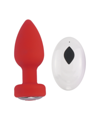Plug Anal Vibrant Télécommandé SHAKY Rouge
